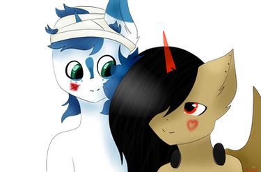 Two Poneh With Heart