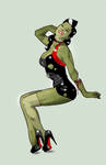the Dead Pin Up 2 by paulorocker