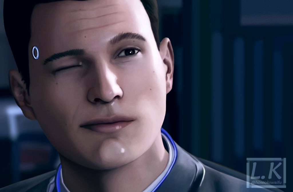 DBH Connor by LeonieZeichnet on DeviantArt