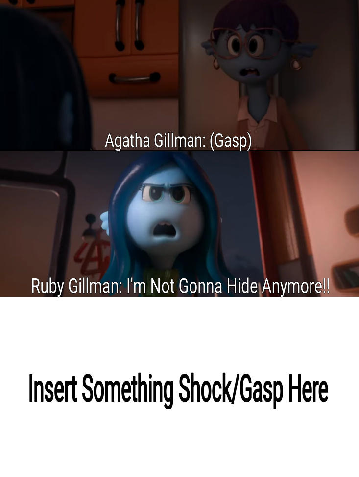 Who/What React To Ruby Gillman yelling at Agatha by monsterschool2009 ...