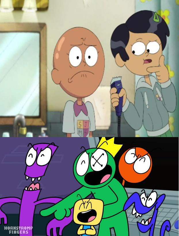 TRF (Color) And Player laughs at Bald Anne by monsterschool2009 on ...