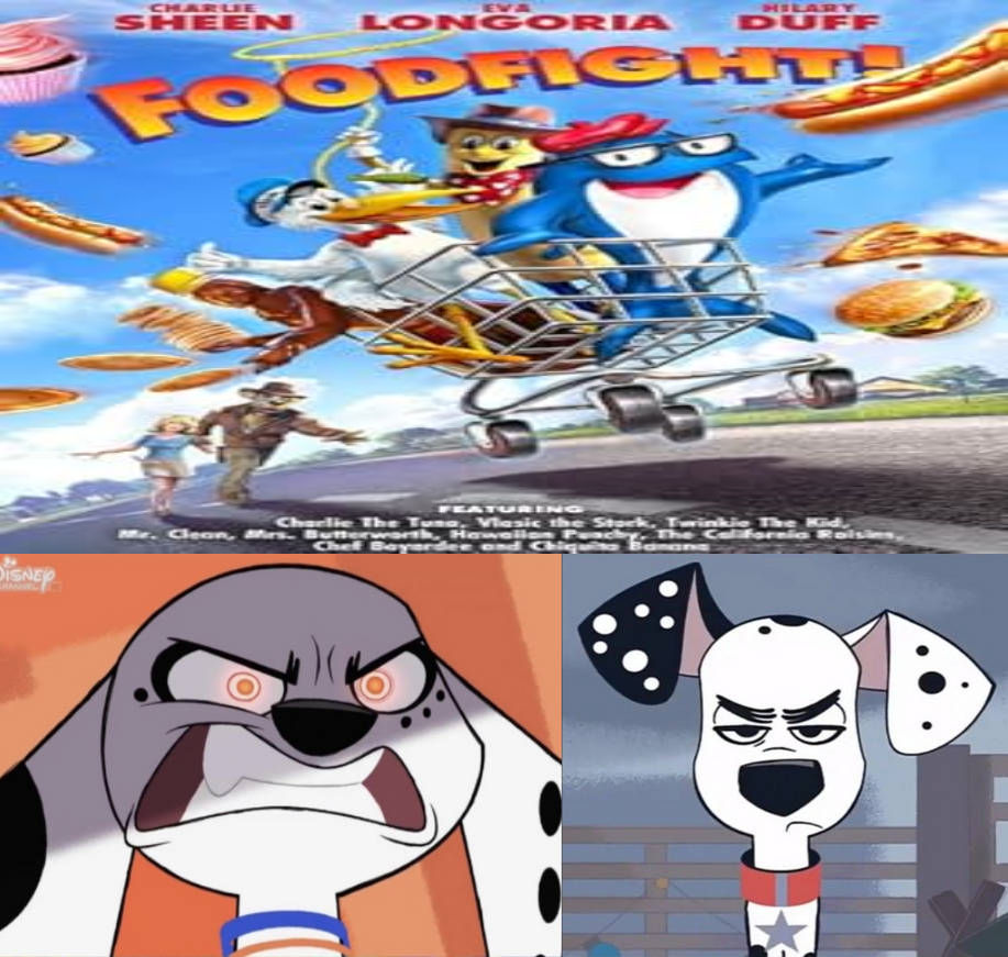 Dylan and Dolly Angry at Foodfight (2012) by monsterschool2009 on ...