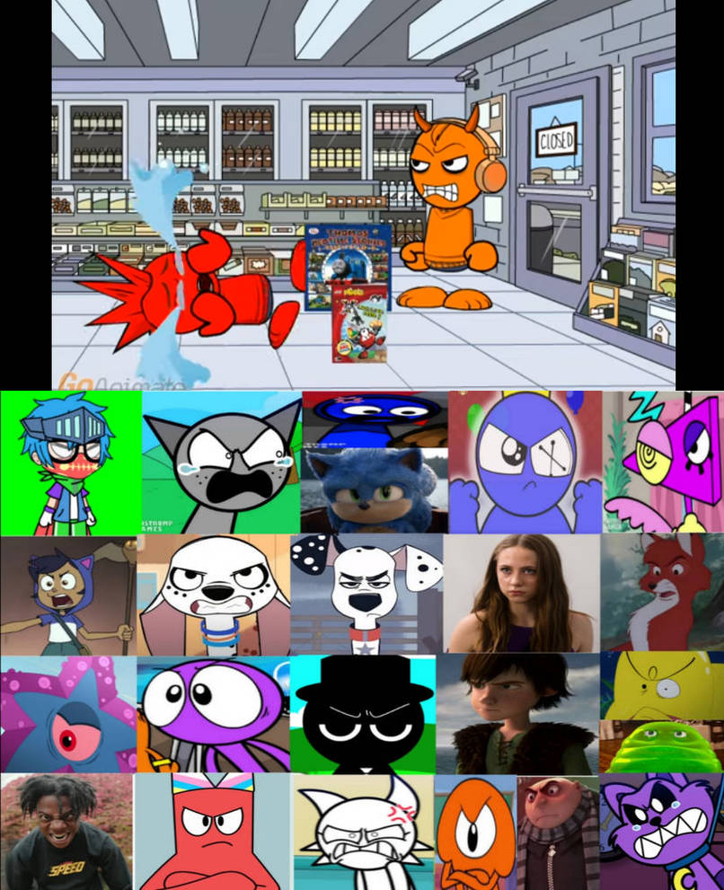 Gray Raddy Team Gray Hate at Raddy Gets Grounded! by monsterschool2009 on DeviantArt