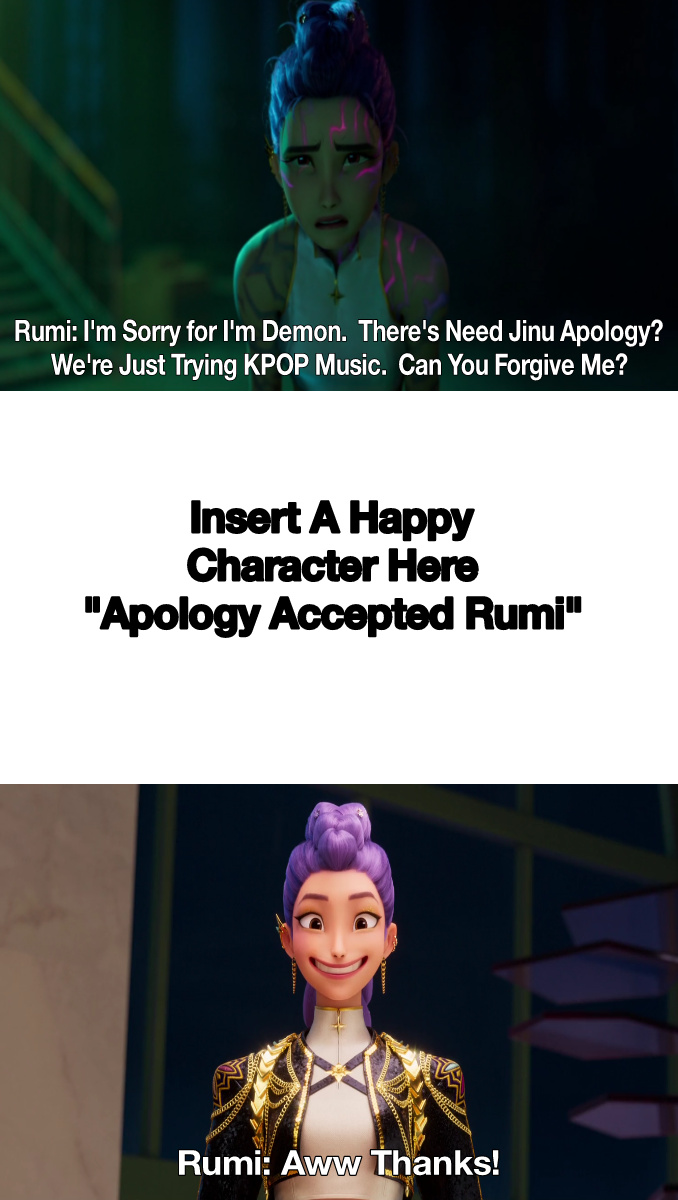 Sad Rumi Crying Who Accept Rumi Apology by monsterschool2009 on DeviantArt