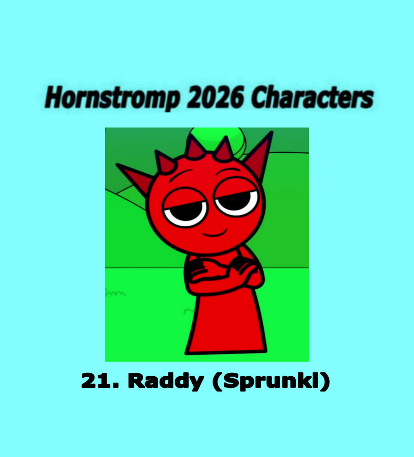 Hanged Raddy Hornstromp 2026 Characters - Raddy by monsterschool2009 on DeviantArt