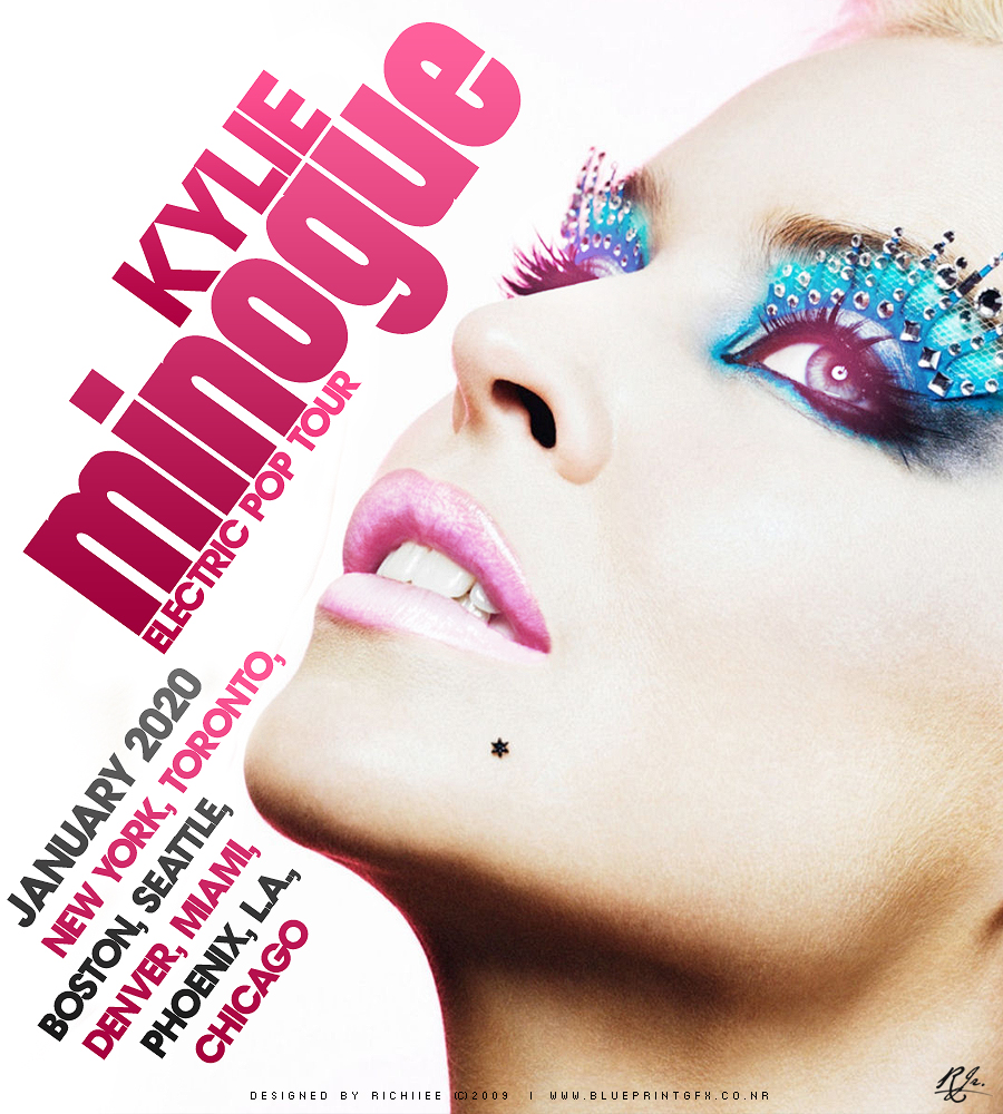 Kylie Minogue Tour Poster