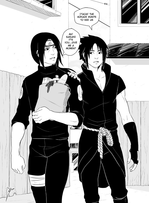 Uchiha brothers AU