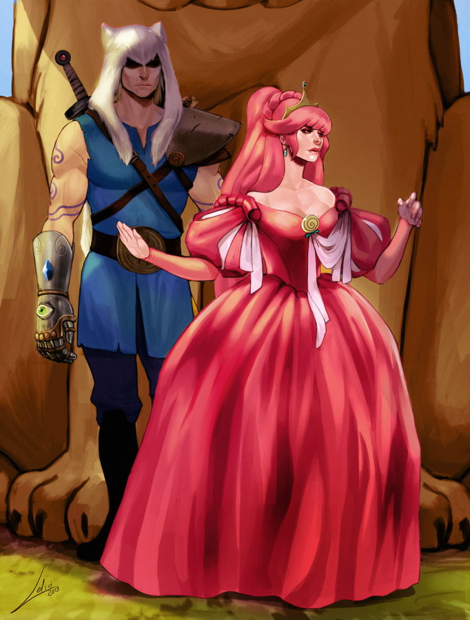 Queen Bubblegum by Lelia