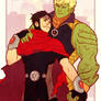 Commission: Wiccan and Hulkling