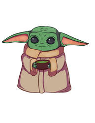 The Child (Baby Yoda) Sticker