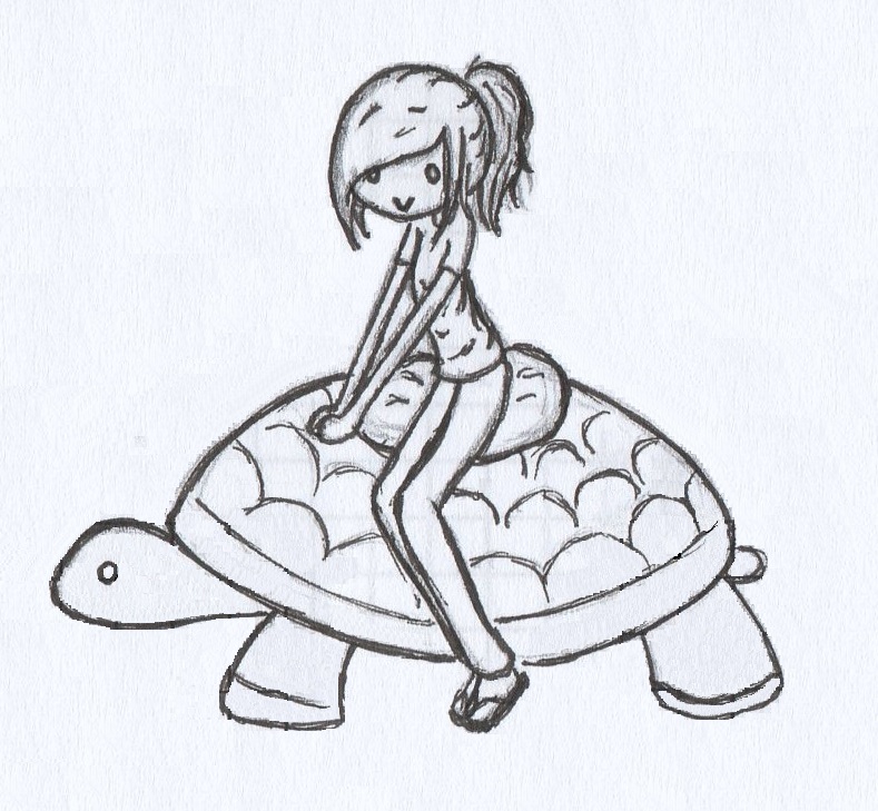 Turtle Friend -Sketch/Lined-