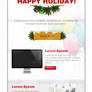 Christmas E-commerce Newsletter Template