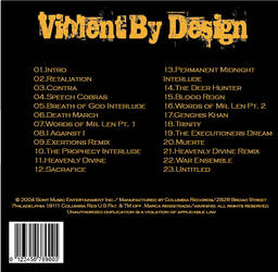 Remade CD Back Cover