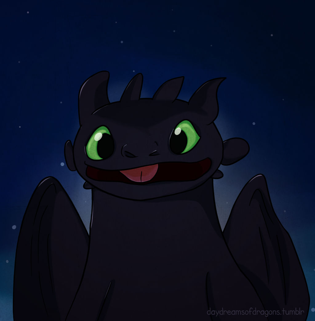 Toothless says hello by LittleAngel1 on DeviantArt