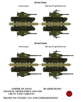 Chi-Nu Tank Variants