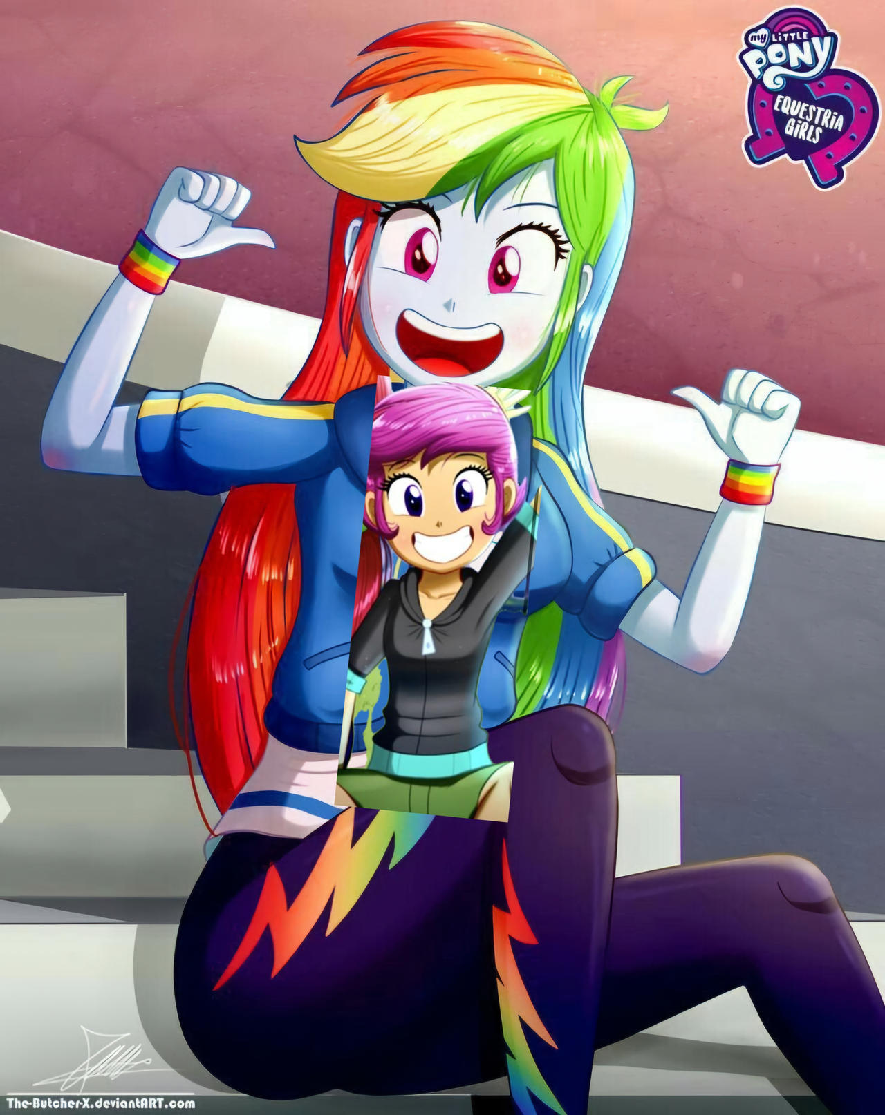 Dash Works Deviantart SCOOTALOO ET RAINBOW DASH! by alexis9p on DeviantArt