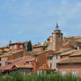 Roussillon in department of Vaucluse