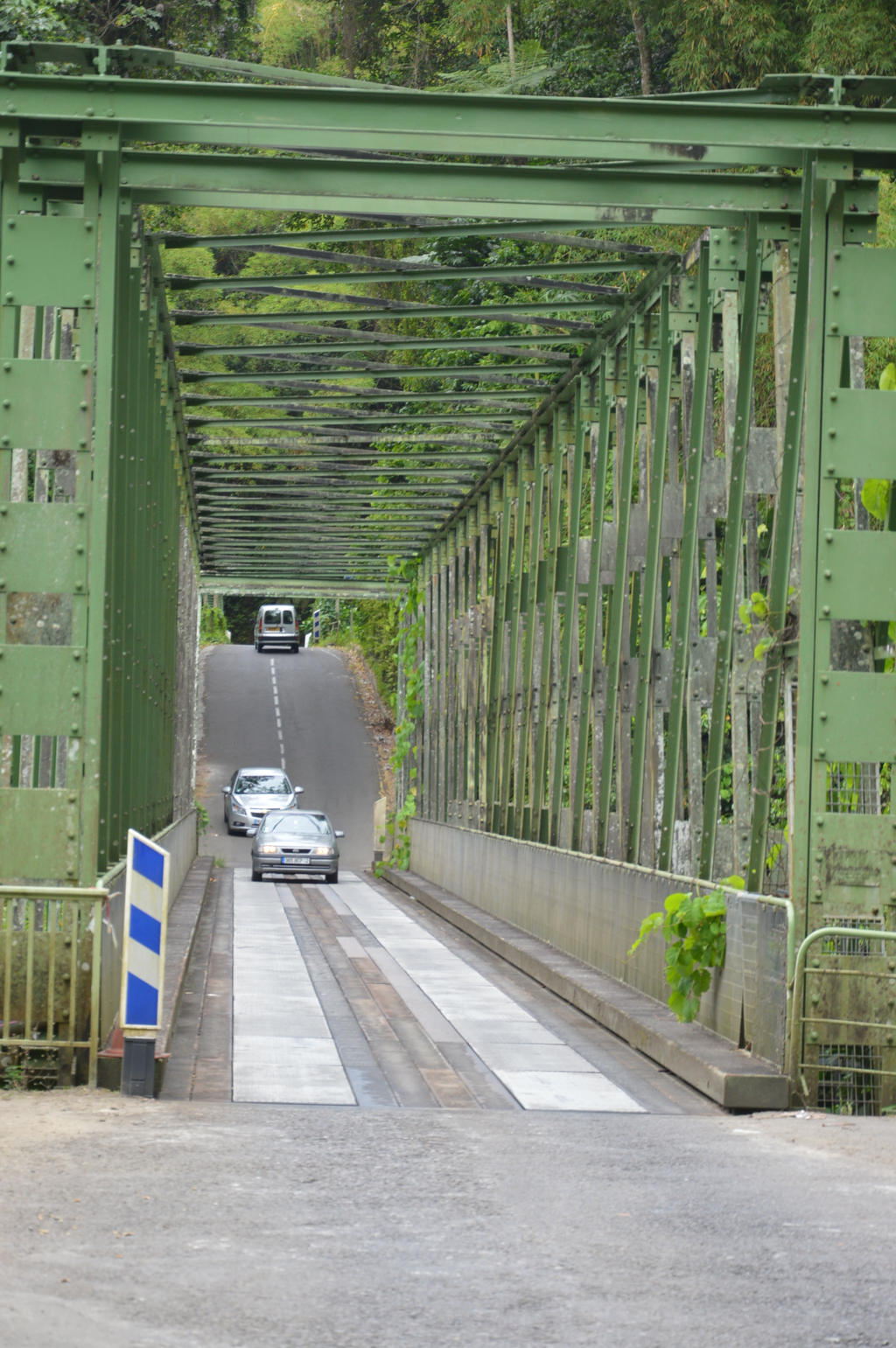 Iron bridge of Potiche River