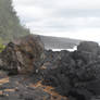 Lava rocks in lava cliffs 2