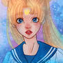 Usagi and Mamoru break up | Sailor Moon Fanart