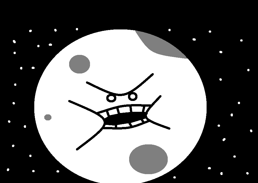 Angry Moon by TheDeBondt on DeviantArt