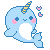 Little Narwhal Icon