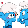 Flirty and Smurfy