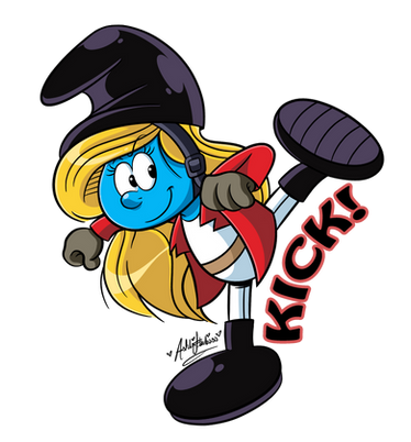 Cute Vexy Smurf by Yet-One-More-Idiot on DeviantArt