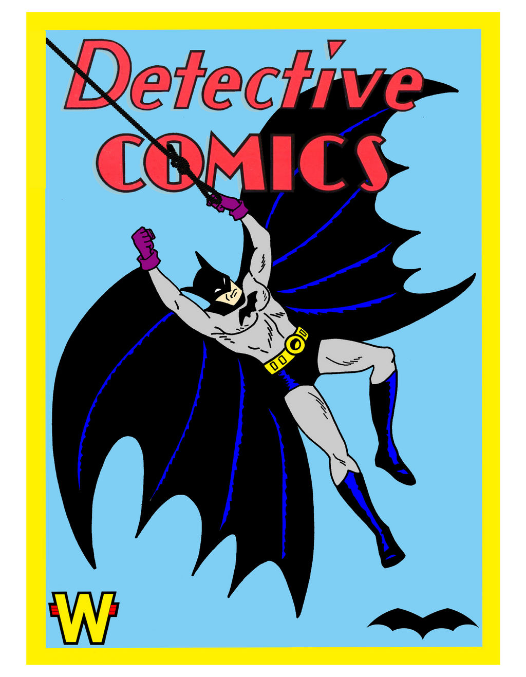 DC COMICS 1939 FIRST APPEARANCE OF BATMAN by donandron on DeviantArt