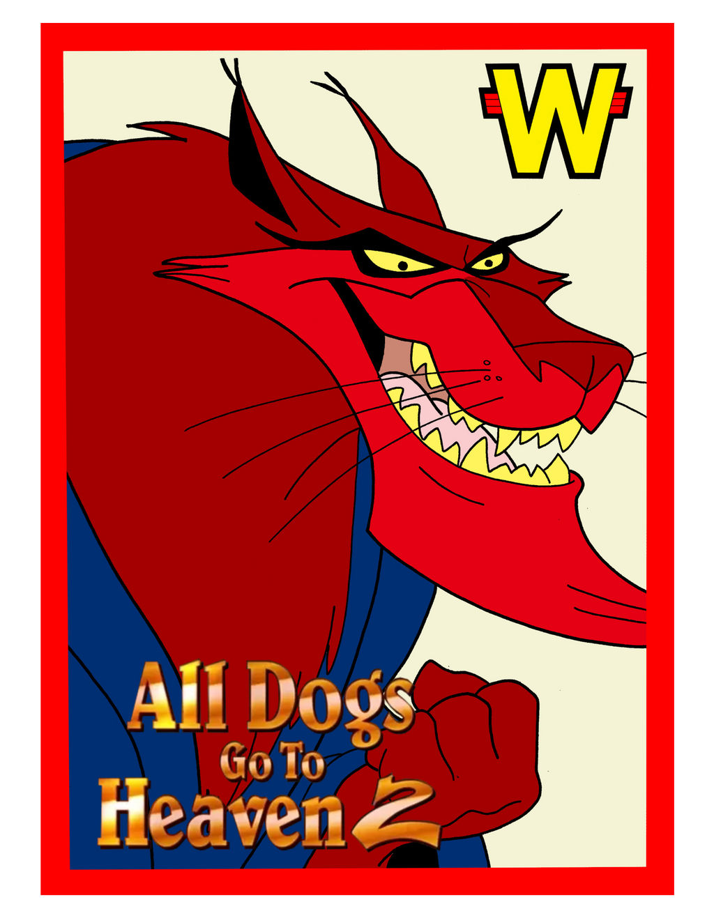 1996 Red From All Dogs Go To Heaven donandron on DeviantArt