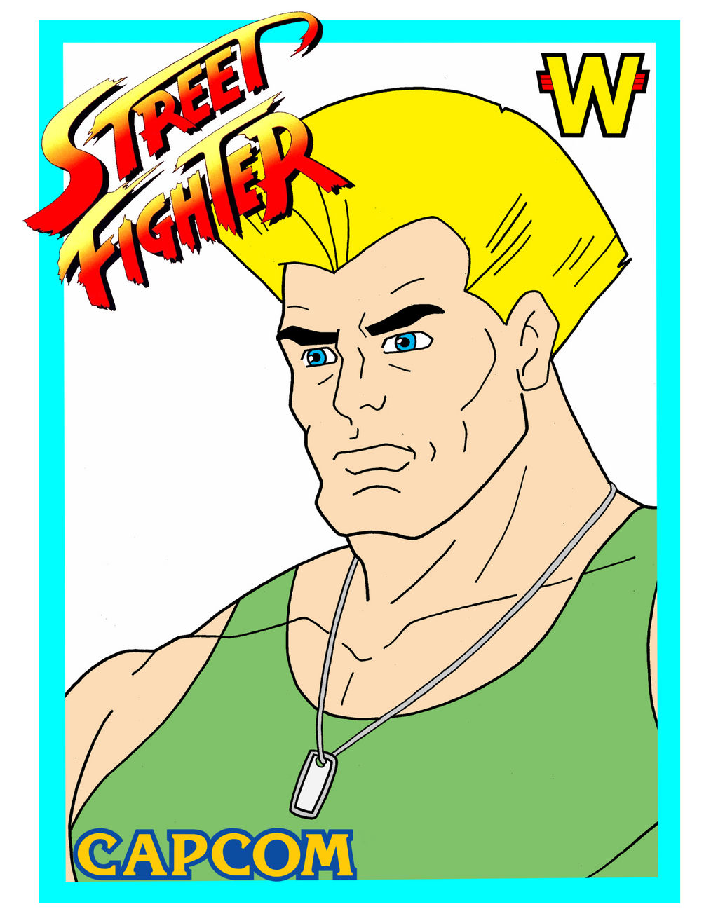 STREET FIGHTER (aka STREET FIGHTER: THE ANIMATED SERIES), Guile, 1995-97. ©  USA Network / Courtesy: Everett Collection Stock Photo - Alamy
