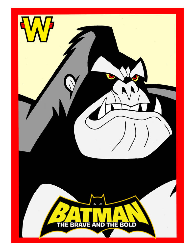 2008 Gorilla Grodd Batman the Brave and The Bold by donandron on DeviantArt