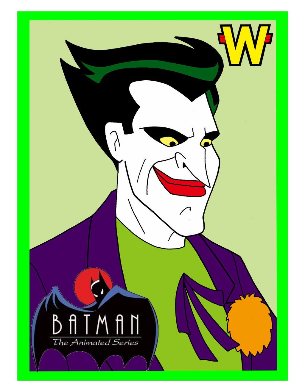 1992 Joker from Batman Animated Series by donandron on DeviantArt