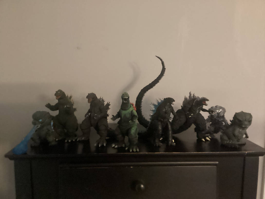 Godzilla Fan Collection My entire Godzilla collection by GarcelloSEOS on DeviantArt
