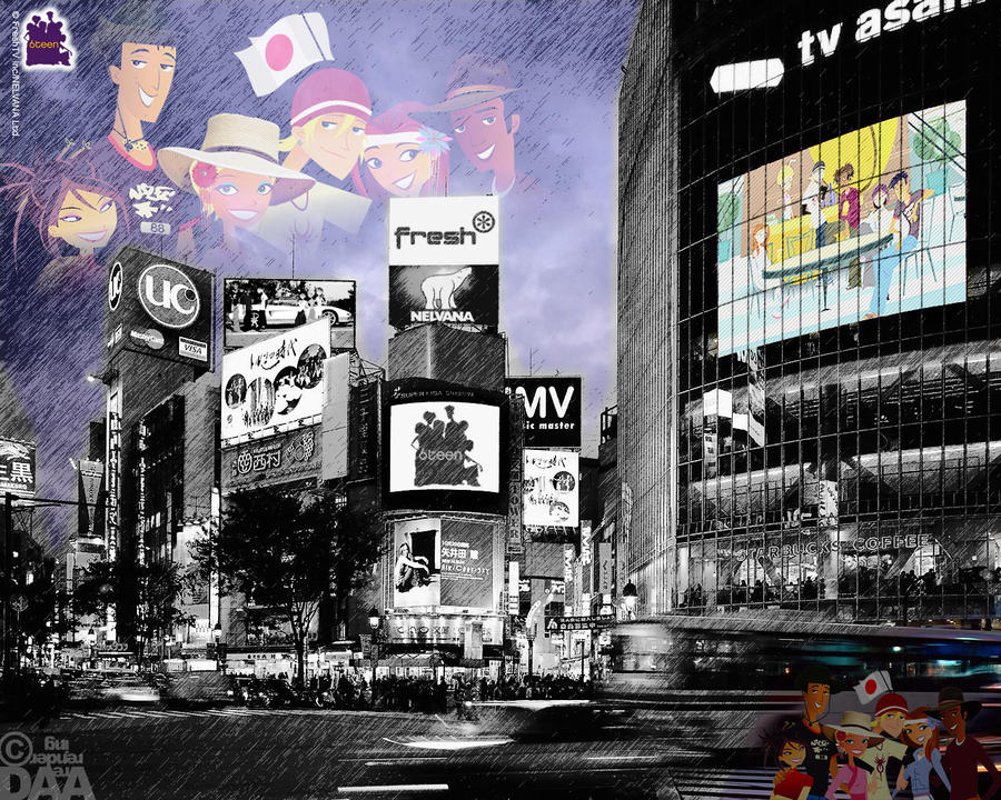 6TEEN visits Shibuya!