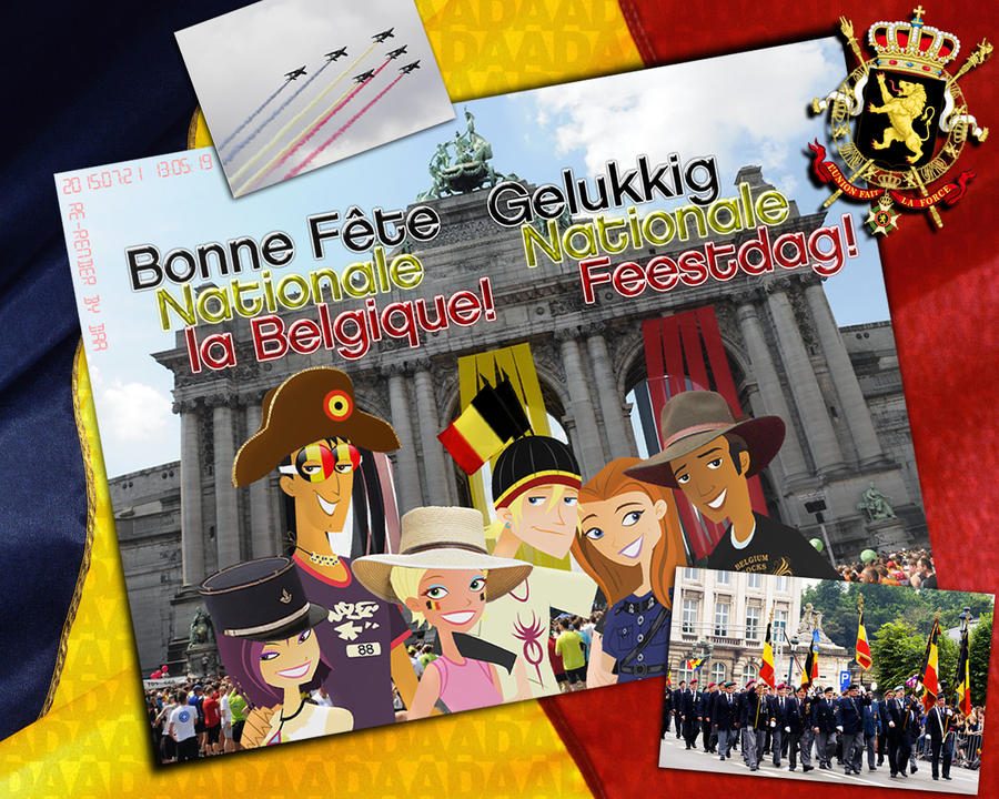 Bonne Fete Nationale Belge 2015