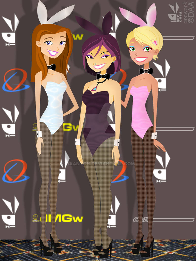 6TEEN GIRLS Playboy Bunnies REVISITED by daanton on DeviantA