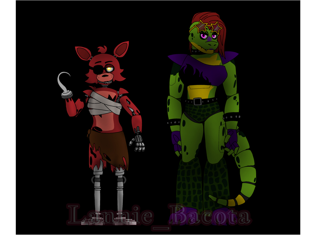 Monty Foxy Genderbend by LannieTheBacota on DeviantArt