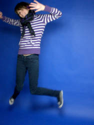 Fun in the studio - paula jump