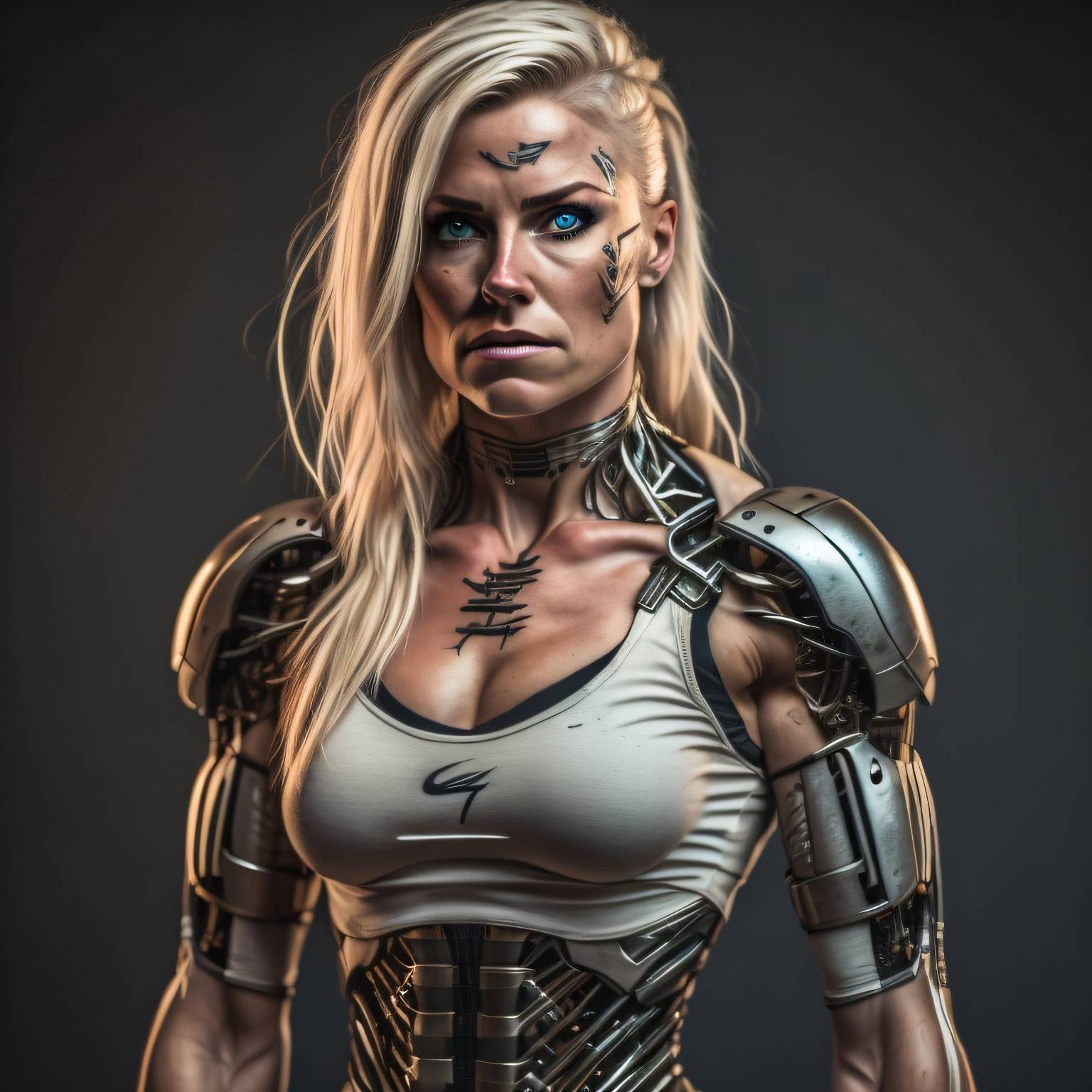 Female Cyborg By Tallandstrong On DeviantArt female-cyborg-by-tallandstrong-on-deviantart