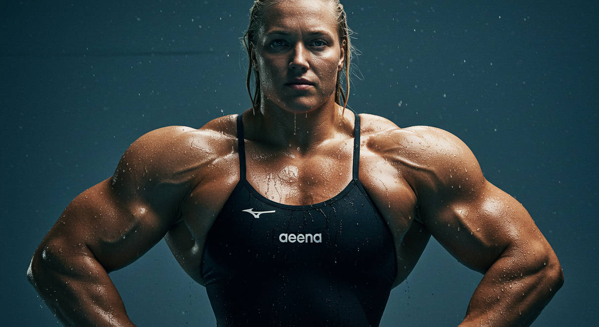 Massive swimmer by Tallandstrong on DeviantArt