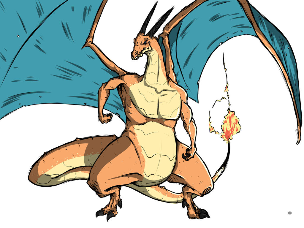 Charizard Base Deviantart Charizard by CommissionMan on DeviantArt