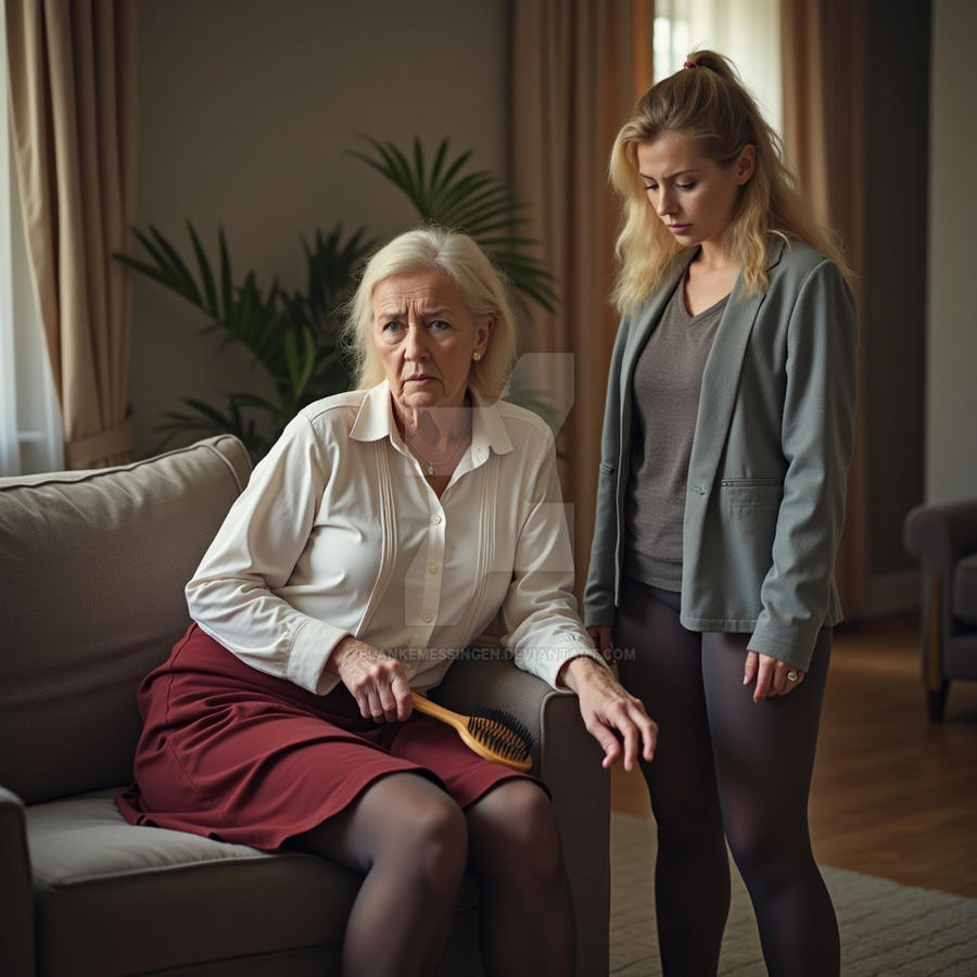 Spanking from grandmother by blankemessingen on DeviantArt