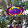 Flower power hand bag