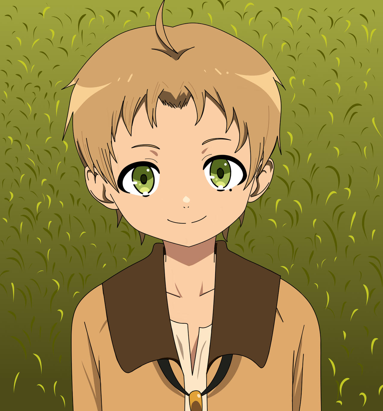 Rudeus fan art (Mushoku Tensei) by CroissantLune on DeviantArt