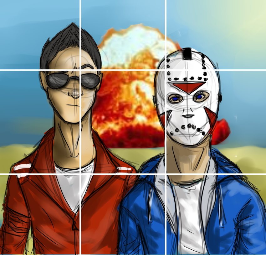 Vanoss and Delirious Selfie