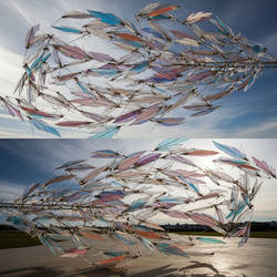 Gemini R2: Ephemeral Dadaist Feathers
