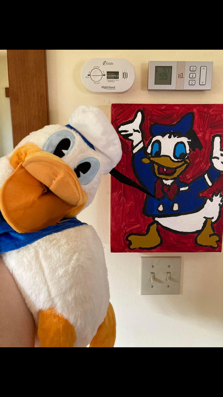 Donald Duck Puppet by jherkert on DeviantArt