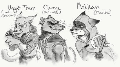 Redwall Villians