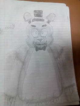 Hand-drawn Freddy (FNaF)